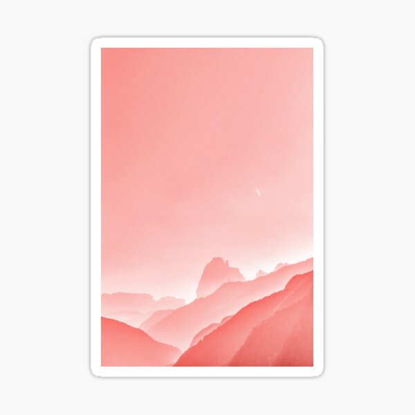 Item preview, Pinkish Mountains and sky designed and sold by Love2Adventure.