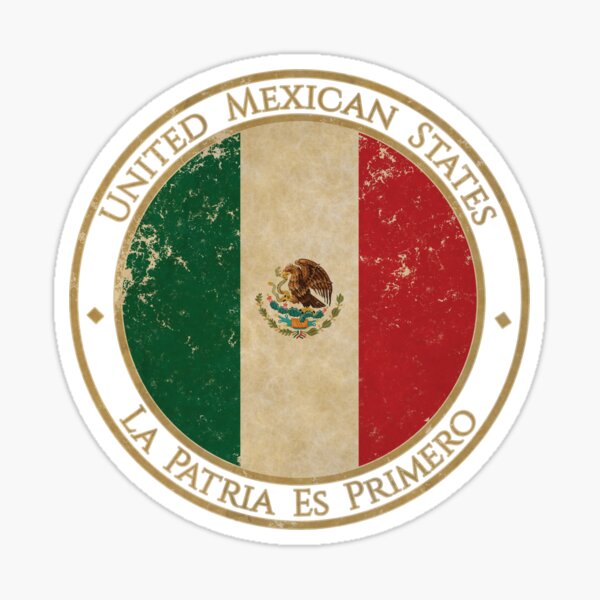 Item preview, Vintage Mexico United Mexican USA North America United States Flag designed and sold by DragonXX.