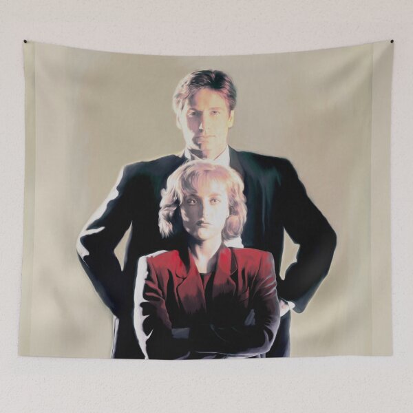 Item preview, The X-Files Poster in oli colors designed and sold by altaircolin.