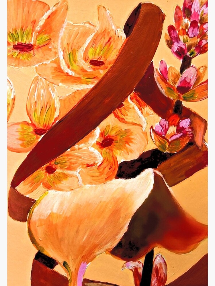 Thumbnail 3 of 3, Sticker, Warm Flower Collage designed and sold by OBowserDesigns.