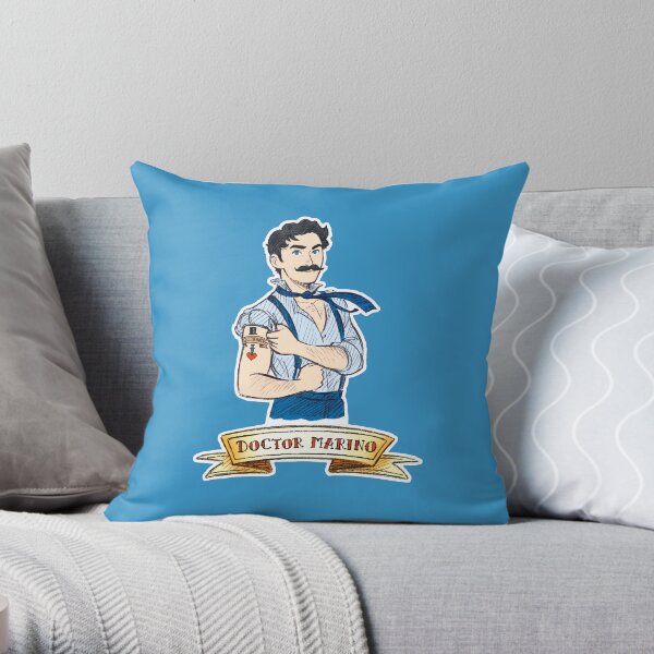 Miss Abbott and the Doctor 8 Throw Pillow