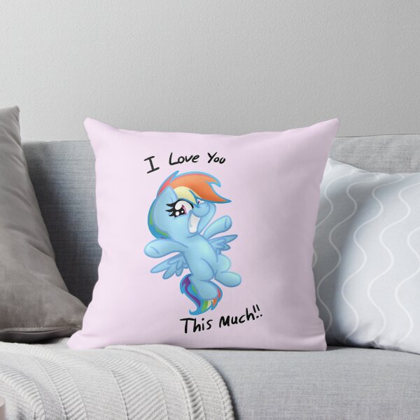 Item preview, Rainbow Dash te ama! designed and sold by LBRCloud.