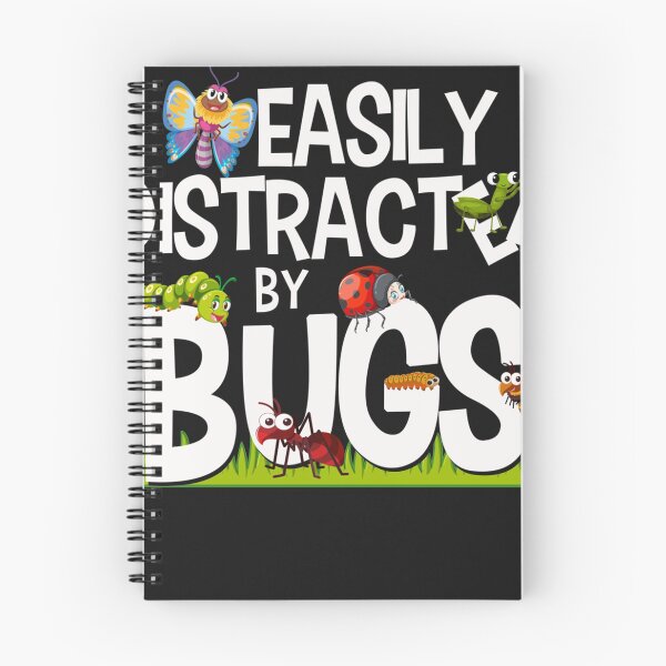 Item preview, Funny Bug Insects Easily Distracted By Bugs Science designed and sold by Bonifacio07.