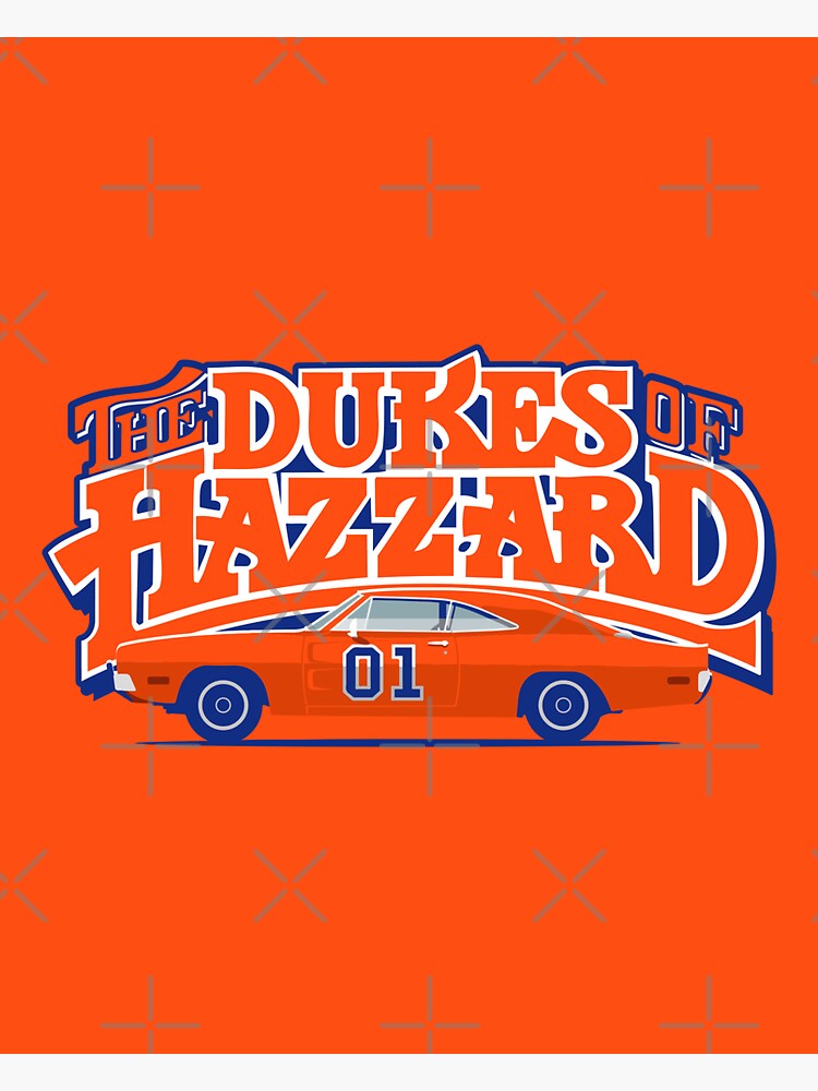 The Dukes Of Hazzard General Lee The General Sticker For Sale By Alt36 Redbubble 4860