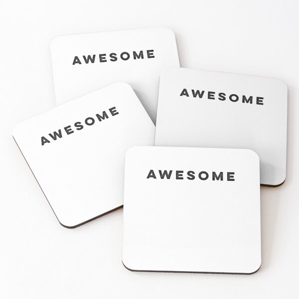Item preview, Awesome impressive ingenious fantastic lettering black designed and sold by Zwuck.
