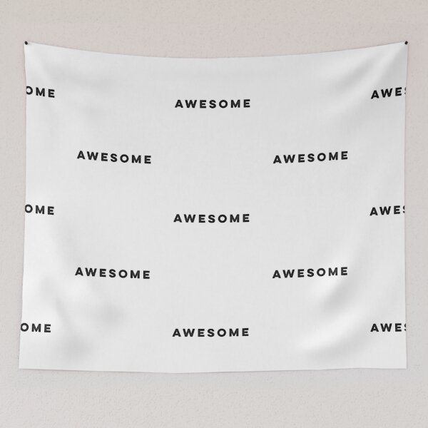 Item preview, Awesome impressive ingenious fantastic lettering black designed and sold by Zwuck.