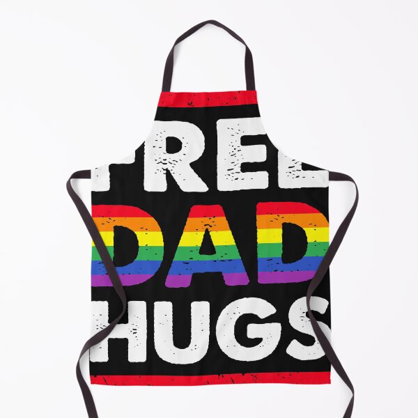 Item preview, Free Dad Hugs Lgbt Pride designed and sold by Andree Lee.
