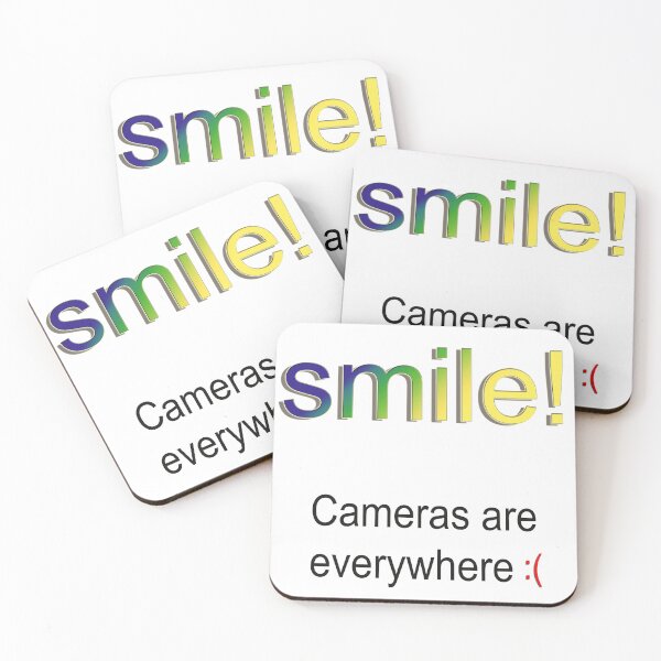 Item preview, Smile! Cameras are everywhere 2 designed and sold by JoAnnFineArt.