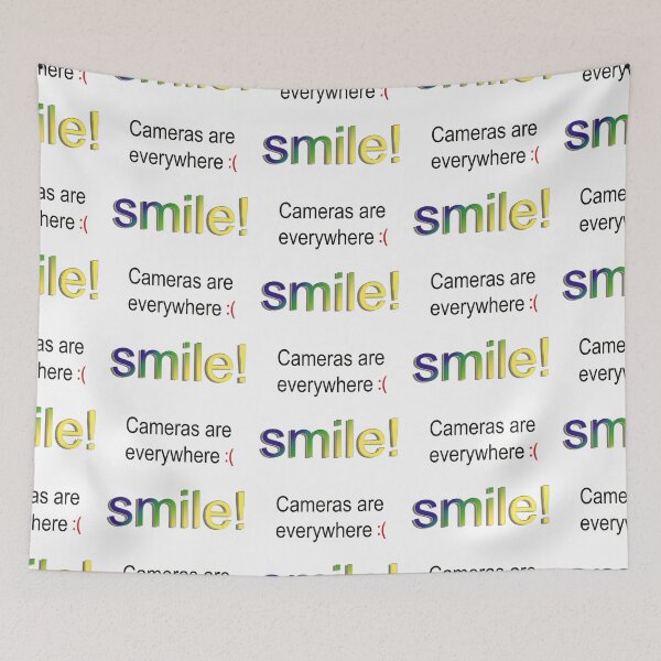 Item preview, Smile! Cameras are everywhere 2 designed and sold by JoAnnFineArt.