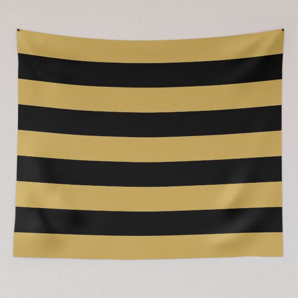 Item preview, Medium GOLD and BLACK Horizontal STRIPES designed and sold by RachelMacht.