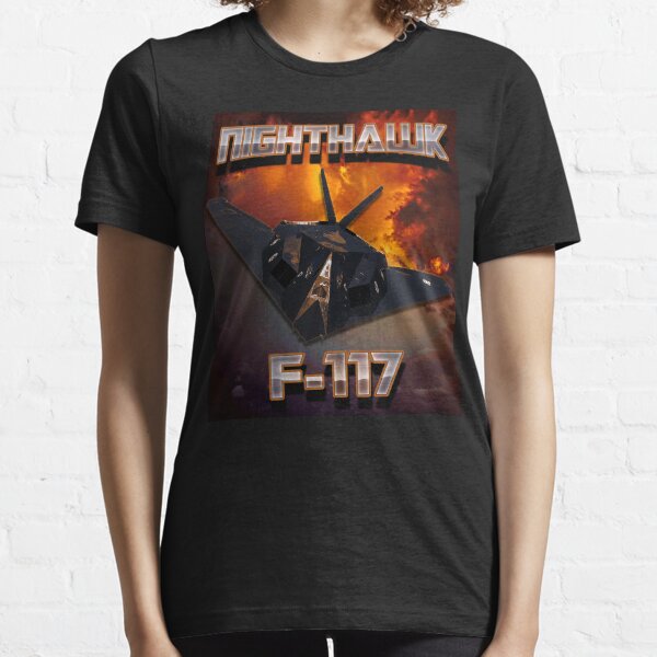 F-117 Nighthawk Stealth Fighter Pilot Essential T-Shirt