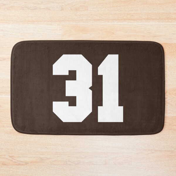 Item preview, 31 Number Cleveland Sports Thirty-One Brown Jersey designed and sold by HelloFromAja.