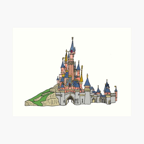 Free Free 71 Disneyland Paris Castle Svg SVG PNG EPS DXF File