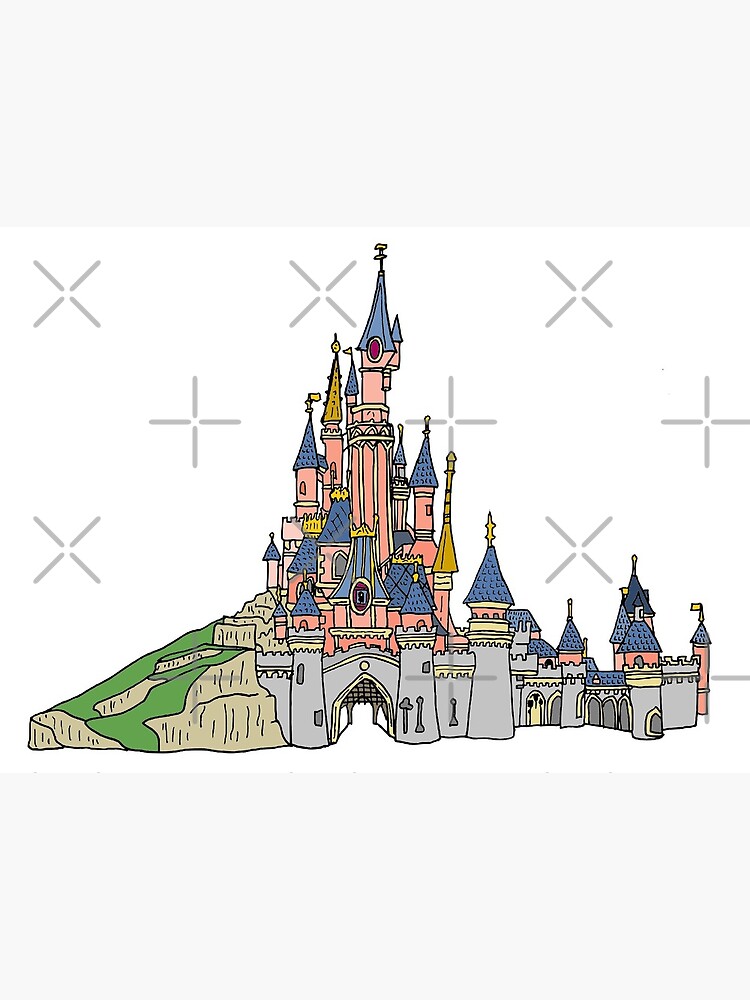 Disneyland Paris - Sleeping Beauty's Castle Art Print for Sale by Jennifer  Grene