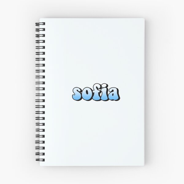 Item preview, aesthetic pastel blue gradient sofia name designed and sold by STAR10008.