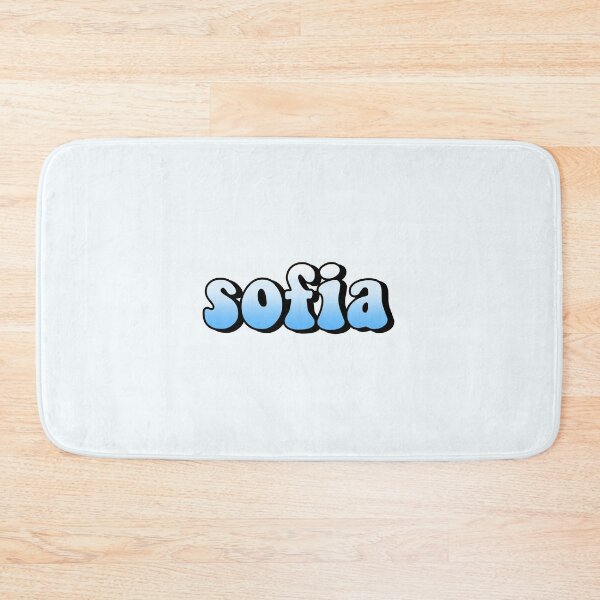 Item preview, aesthetic pastel blue gradient sofia name designed and sold by STAR10008.