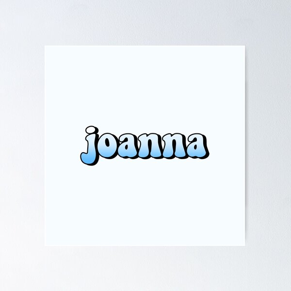 Item preview, aesthetic pastel blue gradient joanna name designed and sold by STAR10008.