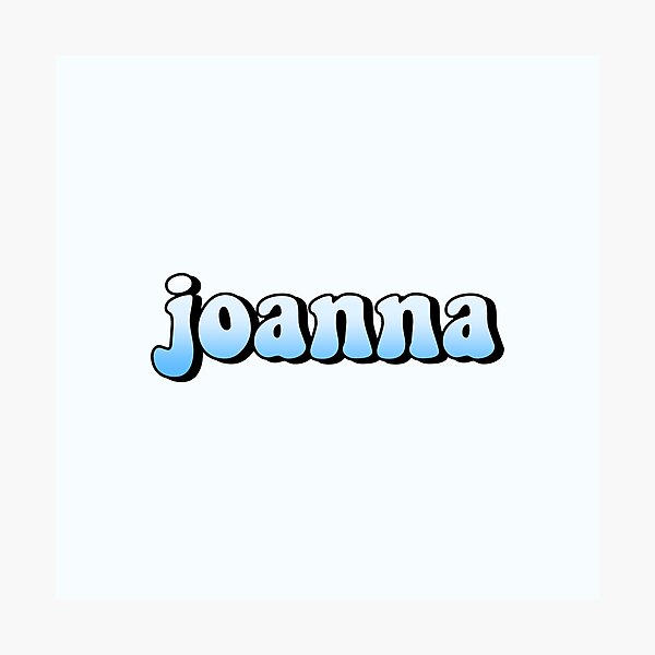 Item preview, aesthetic pastel blue gradient joanna name designed and sold by STAR10008.