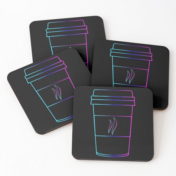 Item preview, 80's Neon Coffee Cup designed and sold by CoffeeTheorist.