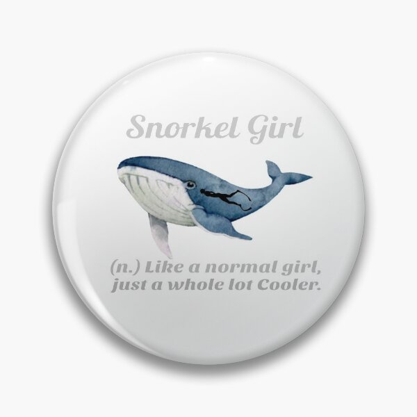 Item preview, Snorkel Girl like a normal girl, just a whole lot cooler designed and sold by loveoceanair.