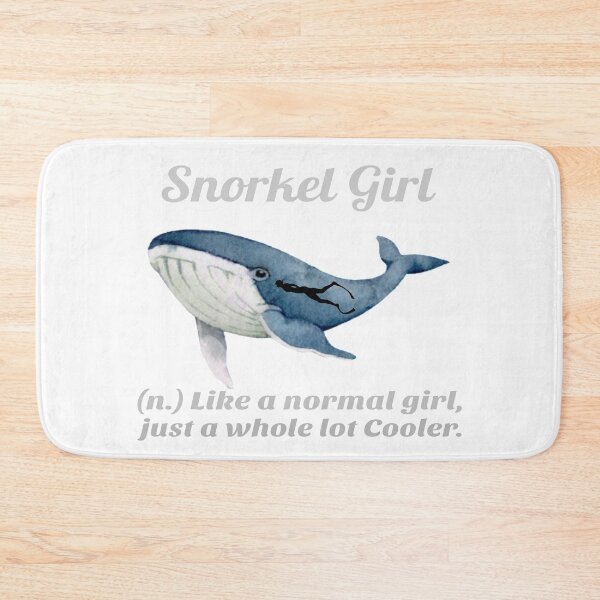 Item preview, Snorkel Girl like a normal girl, just a whole lot cooler designed and sold by loveoceanair.