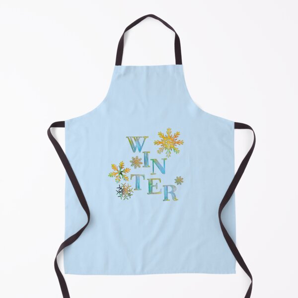 Item preview, Winter text typography with snowflakes designed and sold by Sonia dutta_art.
