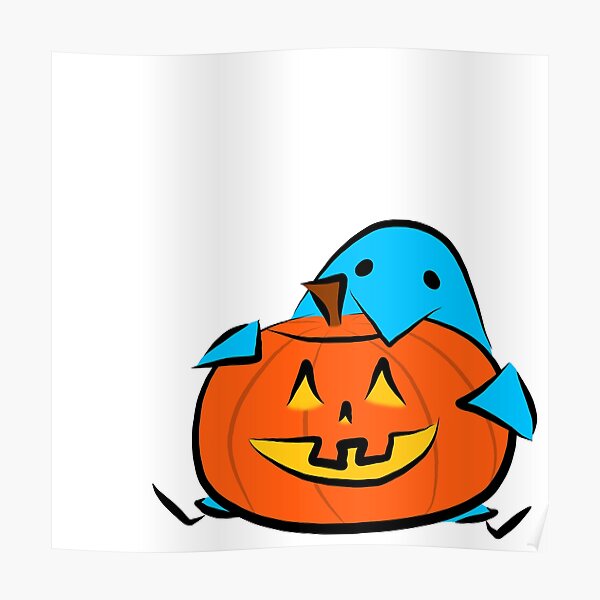 Pumpkin Wug Poster