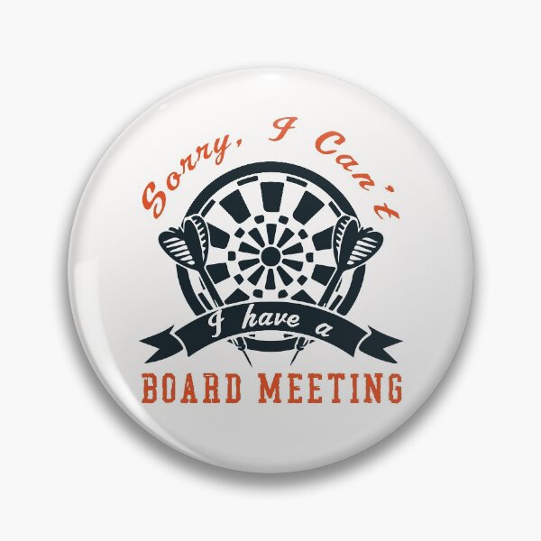 Artikelvorschau, Darts I Have A Board Meeting Lustig Dartscheibe entworfen und verkauft von OmmeDesigns.