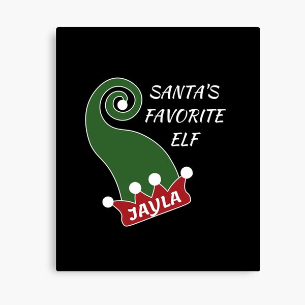 Vista previa del artículo con la obra «JAYLA - Santa's Favorite Elf», diseñado y vendido por IzzyDee-Designs.