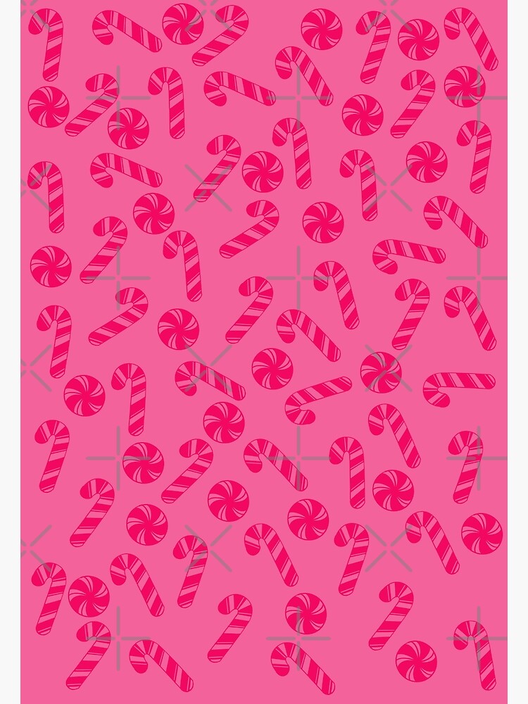 "Pink Peppermint " Poster by krystelleannart | Redbubble