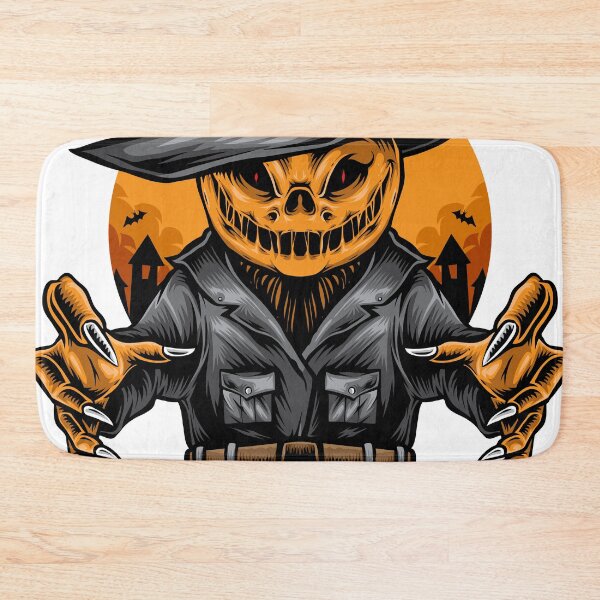 Item preview, Scary Halloween Scarecrow - Pumpkin Head designed and sold by kubilayilhan.