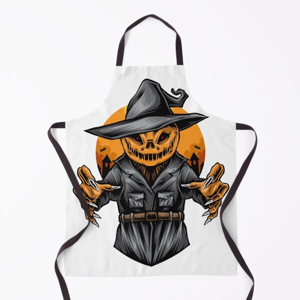 Item preview, Scary Halloween Scarecrow - Pumpkin Head designed and sold by kubilayilhan.