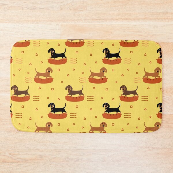 Item preview, Dachshund Sausage Dog and Sausage designed and sold by Lulupainting.