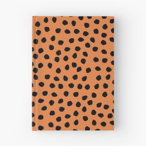 Item preview, Polka Dot Dalmatian pattern with amberglow fall pallete background.  designed and sold by milkasweet.