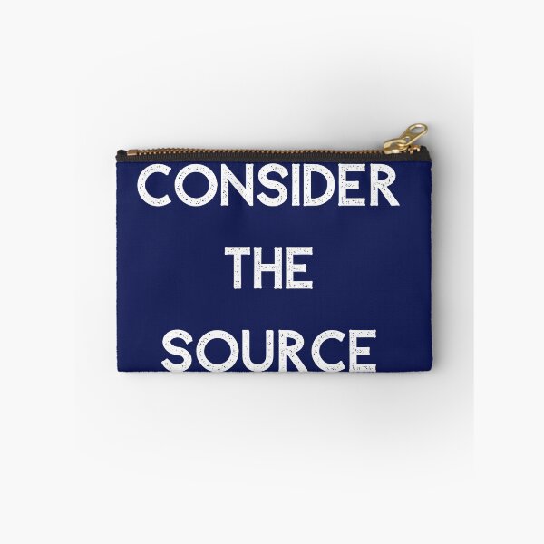 Item preview, Consider The Source Classic T-Shirt designed and sold by Swooncake Press.