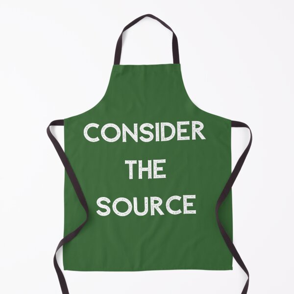 Item preview, Consider The Source Classic T-Shirt designed and sold by Swooncake Press.