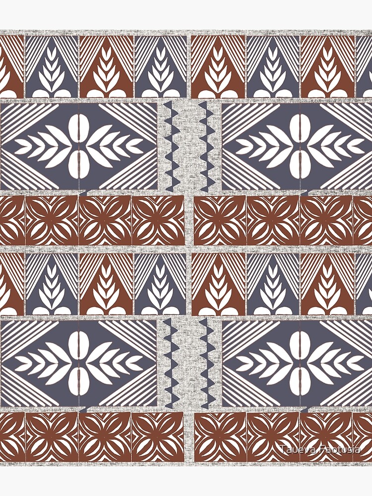 Fonulei Pattern - Tongan Ngatu Laptop Sleeve for Sale by lolomastudio