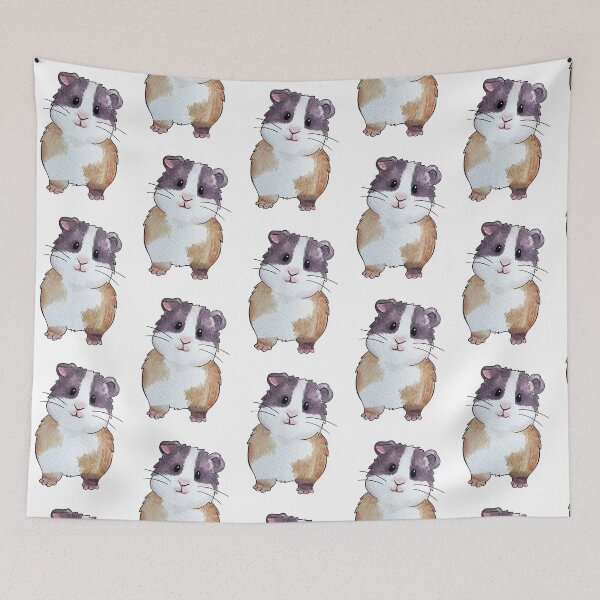 Item preview, Cute Guinea Pig in Watercolor  designed and sold by CarolFreire.
