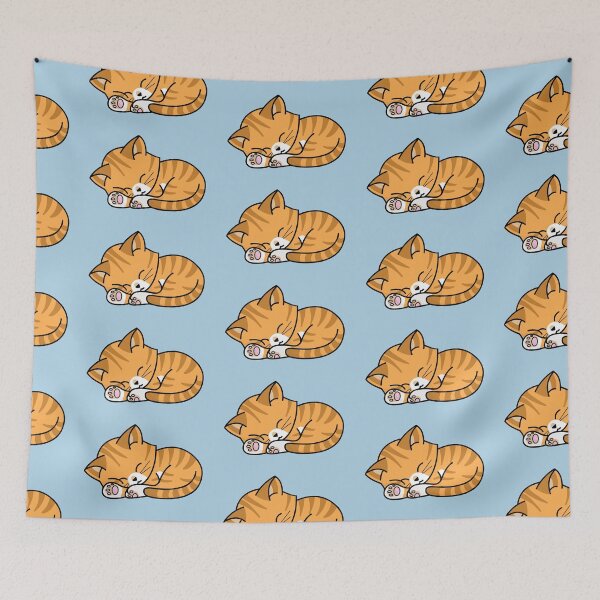 Item preview, Orange Tabby - Sleeping designed and sold by missnisa.