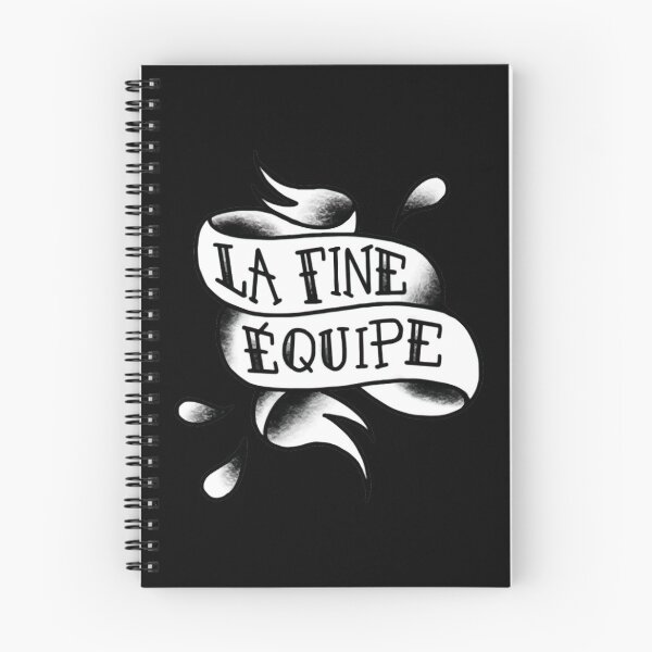 Item preview, La Fine Equipe logo - black background designed and sold by LAFINEEQUIPE.