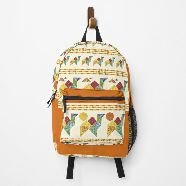 Item preview, A colorful desert with tangram designed and sold by ManueldeMar.