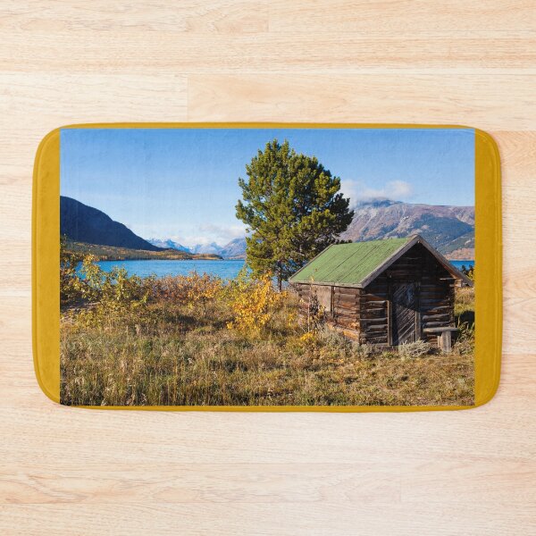 Item preview, Log shack on Lake Bennet Yukon Territory YT Canada designed and sold by ImagoBorealis.