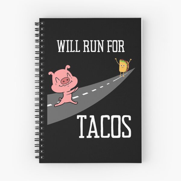 Item preview, Will Run For Tacos designed and sold by vibrantyy.