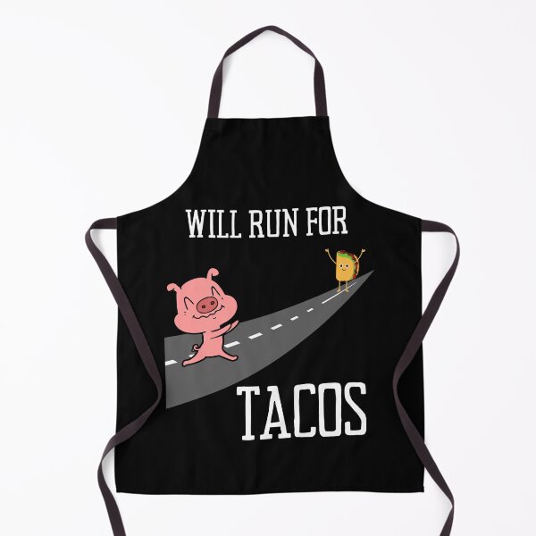 Item preview, Will Run For Tacos designed and sold by vibrantyy.