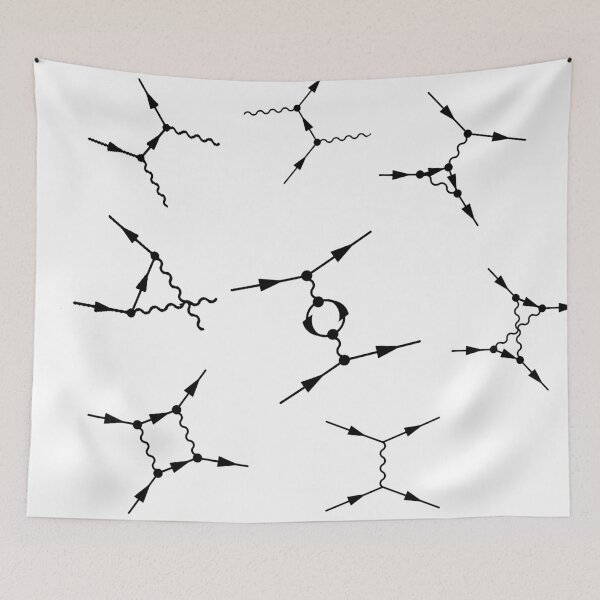 Item preview, Feynman diagrams, quantum field theory and particle physics designed and sold by NoetherSym.