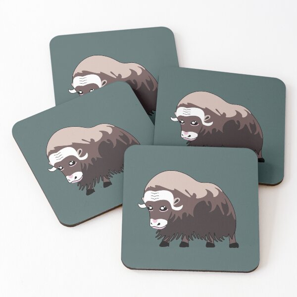 Item preview, Muskox, musk ox and musk-ox, Arctic animals designed and sold by KlaraMacinka.