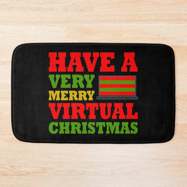 Item preview, My First Virtual Christmas - Have A Very Merry Virtual Christmas - Black designed and sold by AJ-DesignCo.