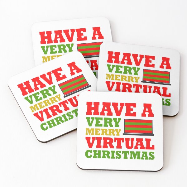 Item preview, My First Virtual Christmas - Have A Very Merry Virtual Christmas - White designed and sold by AJ-DesignCo.