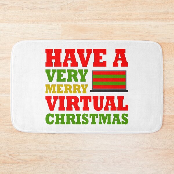 Item preview, My First Virtual Christmas - Have A Very Merry Virtual Christmas - White designed and sold by AJ-DesignCo.
