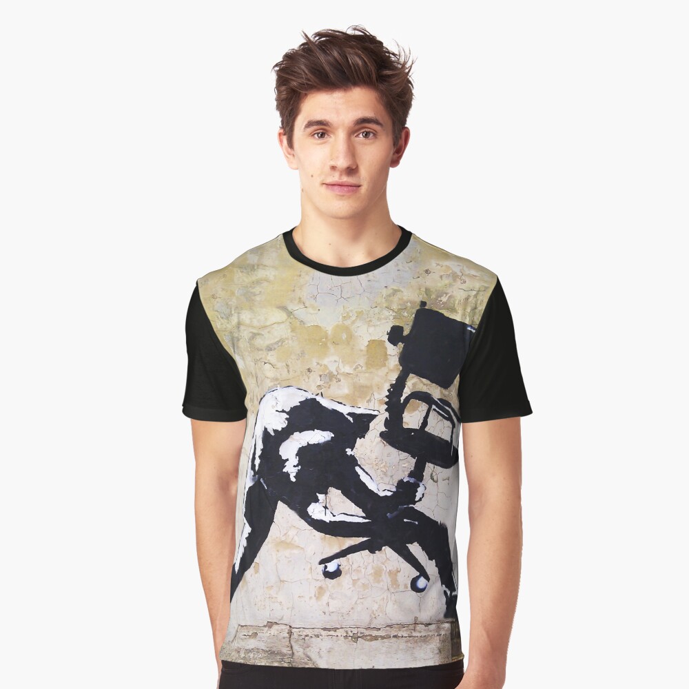 Item preview, Graphic T-Shirt designed and sold by WE-ARE-BANKSY.
